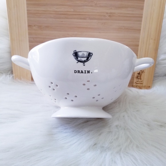 New Rae Dunn Drain Colander Icon Set - Picture 3 of 8